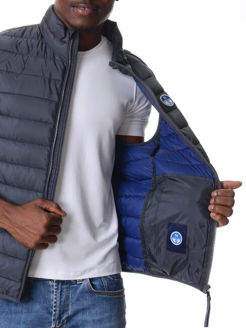 SKYE Sleeveless jacket asphalt - Sleeveless jackets for men