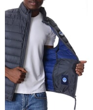 NORTH SAILS SKYE Sleeveless jacket asphalt - Sleeveless jackets for men - 4