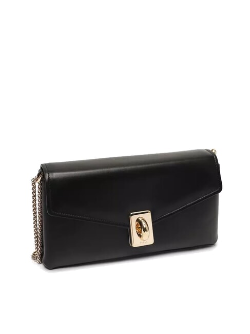 MERIDIANA Medium leather shoulder bag Black - Women’s Bags