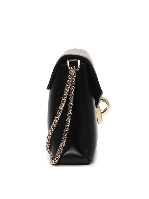 MERIDIANA Medium leather shoulder bag Black - Women’s Bags