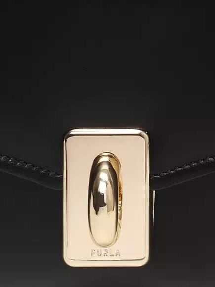 MERIDIANA Medium leather shoulder bag Black - Women’s Bags