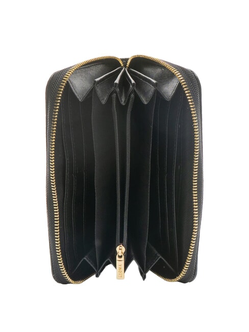 EMILY Zip Around Wallet BLACK - Women’s Wallets