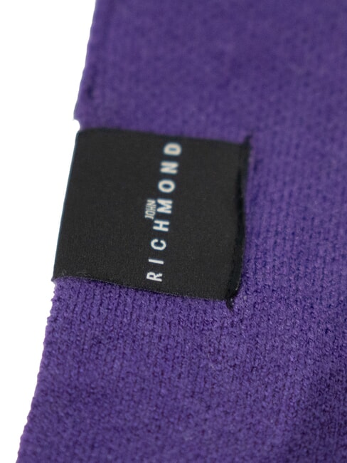 ZAMIG Maxi logo scarf purple - Scarves