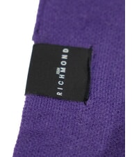 JOHN RICHMOND ZAMIG Maxi logo scarf purple - Scarves - 3