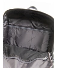 PIQUADRO URBAN  15.6" laptop backpack, in leather GREY - Laptop backpacks - 6