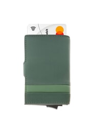 PIQUADRO PAUL Leather card holder GREEN - Men’s Wallets - 2