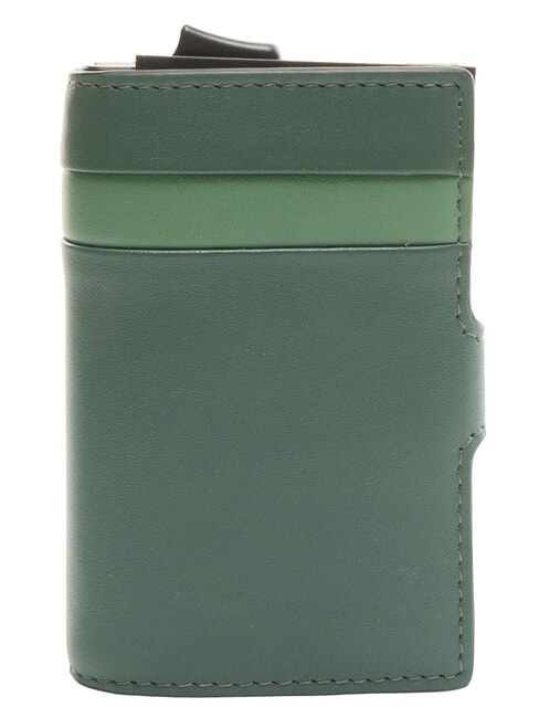 PAUL Leather card holder GREEN - Men’s Wallets