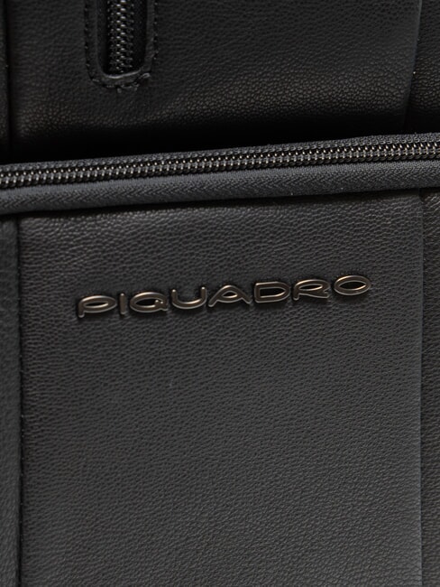 URBAN BTOB Leather 14" Laptop Backpack Black - Laptop backpacks