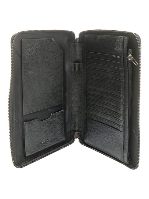 MODUS RESTYLING Leather document holder Black - Men’s Wallets