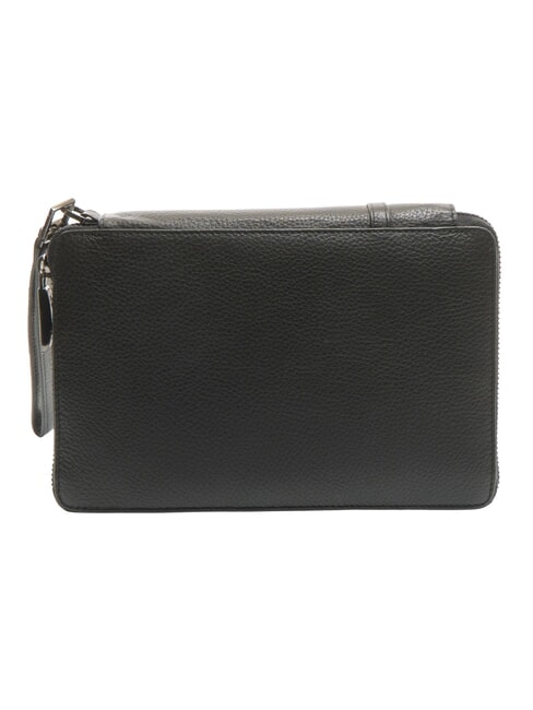 MODUS RESTYLING Leather document holder Black - Men’s Wallets