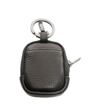 PIQUADRO RONNIE  Leather key case/coin purse Black - Key holders - 2