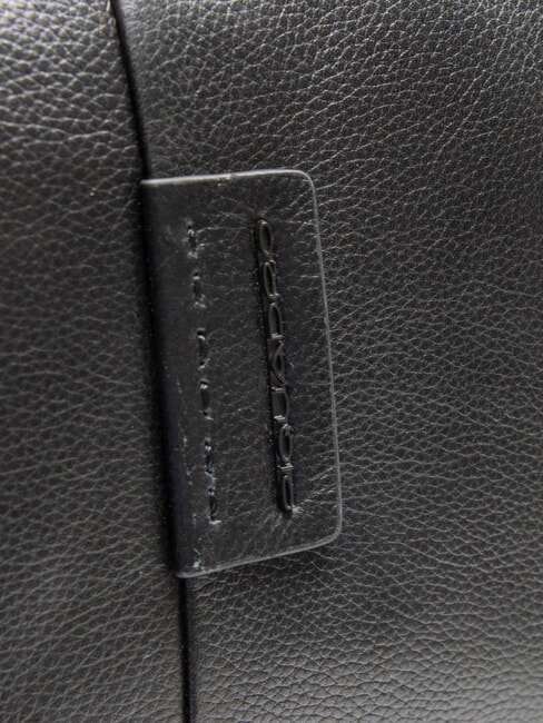 P15 PLUS Leather backpack for 17" pc Black - Laptop backpacks