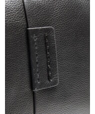 PIQUADRO P15 PLUS Leather backpack for 17" pc Black - Laptop backpacks - 3