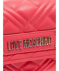 LOVE MOSCHINO QUILTED S Mini Shoulder Bag fuchsia - Women&rsquo;s Bags - 3
