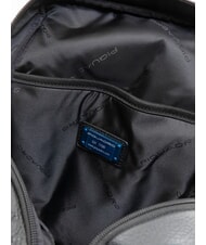 PIQUADRO VIBE Leather one-shoulder bag Black - Over-the-shoulder Bags for Men - 5