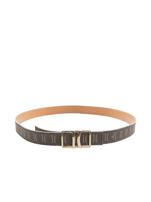 MONOGRAM Logo buckle belt dark - Belts