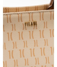 ALVIERO MARTINI PRIMA CLASSE MONOGRAM  Shopper with shoulder strap cream - Women’s Bags - 4