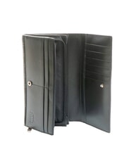 ALVIERO MARTINI PRIMA CLASSE MONOGRAM  Double compartment wallet Black - Women’s Wallets - 2