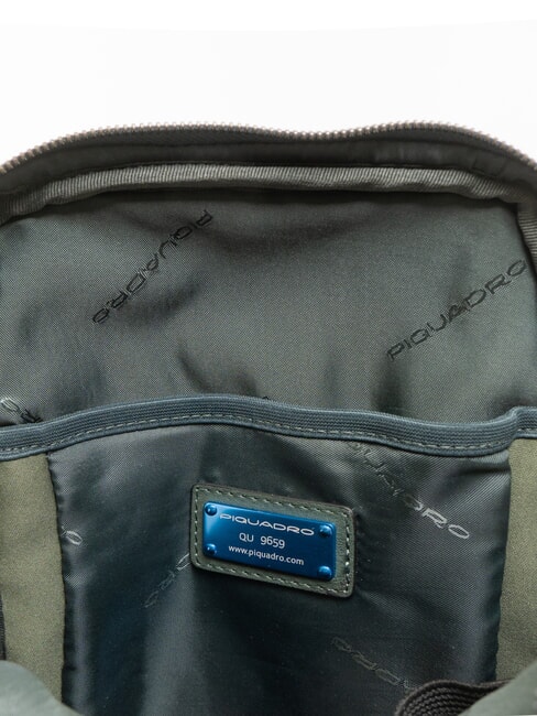 RHINO Leather One-Shoulder Backpack GREEN - Laptop backpacks