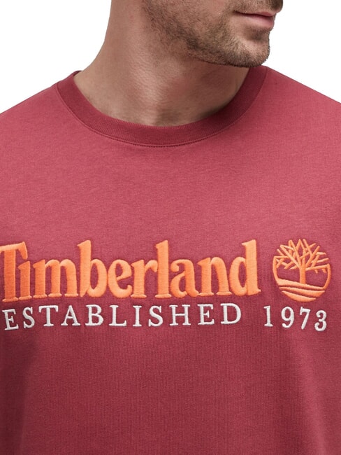ESTABILISHED 1973 Cotton T-shirt cordovan - T-shirt