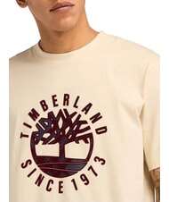 TIMBERLAND HOLIDAY FRONT GRAPHIC Cotton T-Shirt angora - T-shirt - 3