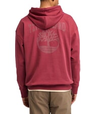 TIMBERLAND BACK LOGO  Hoodie cordovan - Sweatshirts - 2