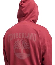 TIMBERLAND BACK LOGO  Hoodie cordovan - Sweatshirts - 3