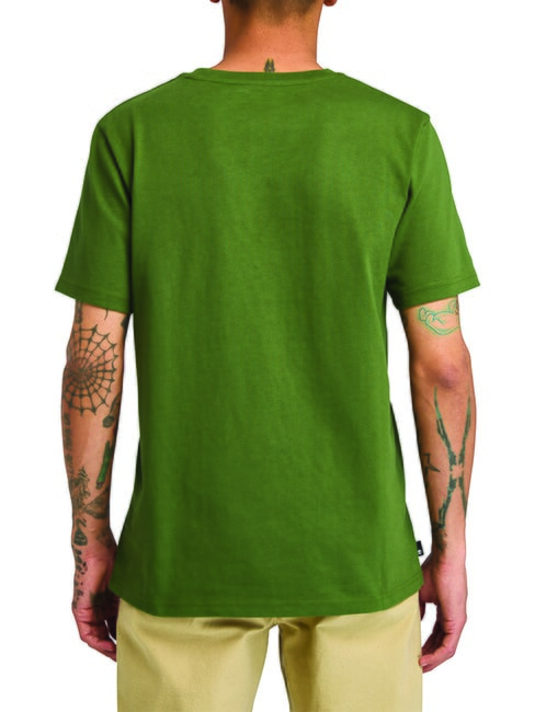 ESTABILISHED 1973 Cotton T-shirt black/forestgreen - T-shirt