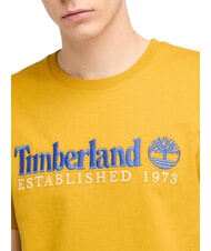 TIMBERLAND ESTABILISHED 1973 Cotton T-shirt chai-tea - T-shirt - 3