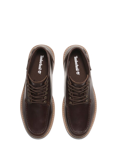 NEWMARKET MID  Leather ankle boots medium brown full grain - Men’s shoes