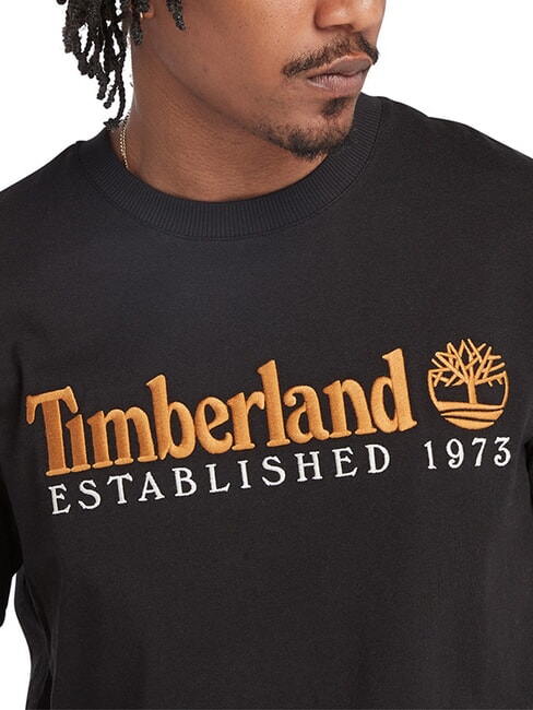 ESTABILISHED 1973 Cotton T-shirt BLACK - T-shirt