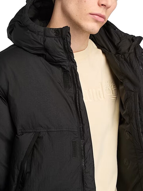 HOWKER Water repellent down jacket BLACK - Men's down jackets
