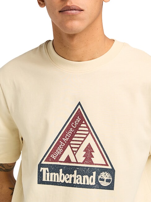 OUTDOOR INSPIRED  Cotton T-Shirt angora - T-shirt