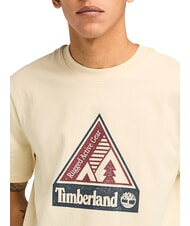 TIMBERLAND OUTDOOR INSPIRED  Cotton T-Shirt angora - T-shirt - 3