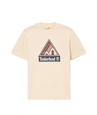 TIMBERLAND OUTDOOR INSPIRED  Cotton T-Shirt angora - T-shirt - 4
