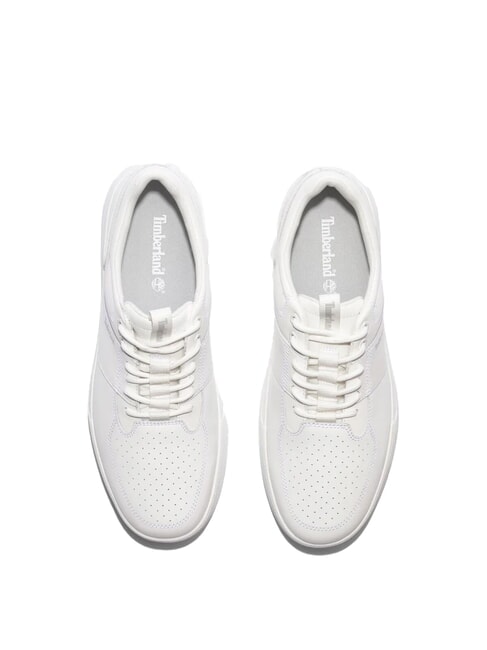 MAPLE GROVE Leather sneakers white full grain - Men’s shoes