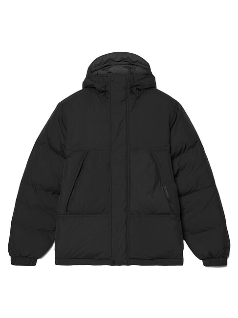 HOWKER Water repellent down jacket BLACK - Men's down jackets