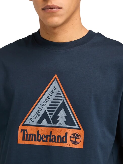 OUTDOOR INSPIRED  Cotton T-Shirt dark sapphire - T-shirt