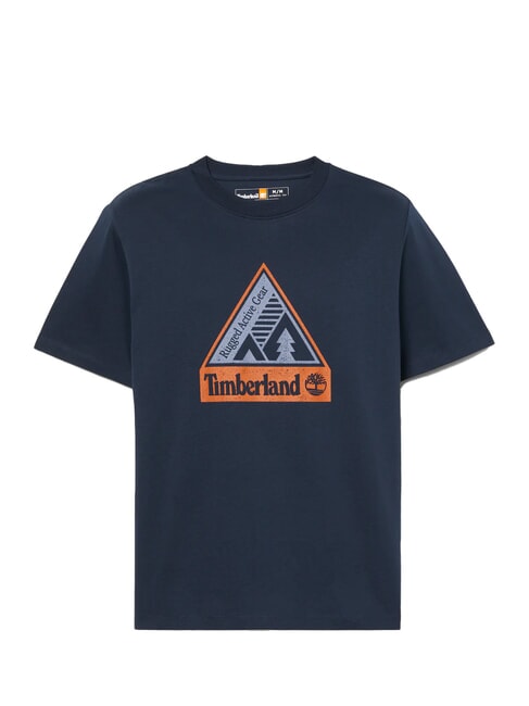 OUTDOOR INSPIRED  Cotton T-Shirt dark sapphire - T-shirt