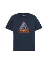 TIMBERLAND OUTDOOR INSPIRED  Cotton T-Shirt dark sapphire - T-shirt - 4