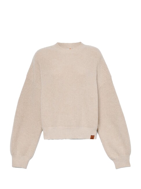 WOOL BLEND  Crewneck sweater angora heather - Women's Sweaters