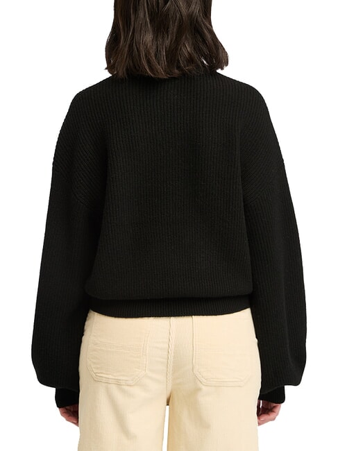 WOOL BLEND  Crewneck sweater BLACK - Women's Sweaters