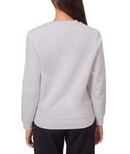 TIMBERLAND EXETER RIVER BRUSHED  Cotton blend sweatshirt light grey melange - Women's Sweatshirts - 2