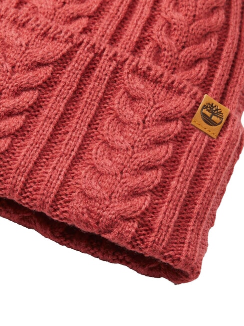 CABLE  Cap garnet rose - Hats