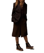 TIMBERLAND PREMIUM 6 INCH  Padded leather ankle boots dk brown full grain w black - Women’s shoes - 7