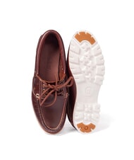 TIMBERLAND NOREEN LITE Leather boat shoes root beer - Women’s shoes - 3