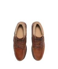 TIMBERLAND AUTHENTIC MID Leather ankle boots medium orange full grain - Men’s shoes - 5