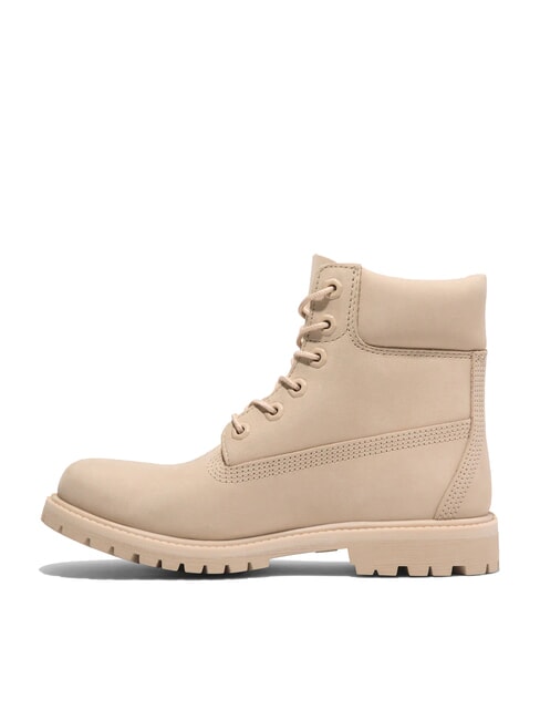 PREMIUM 6 INCH  Padded leather ankle boots light beige - Women’s shoes