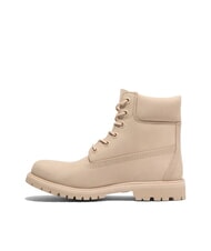 TIMBERLAND PREMIUM 6 INCH  Padded leather ankle boots light beige - Women’s shoes - 3