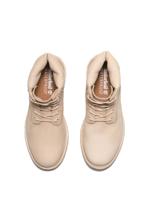 PREMIUM 6 INCH  Padded leather ankle boots light beige - Women’s shoes